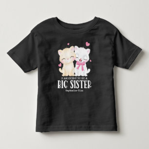 Ik ga een grote zus worden Baby Aankondiging Kinder Shirts