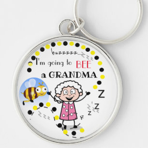 Ik ga een oma Sleutelhanger worden