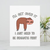 Ik ga er over. save the date (Staand voorkant)