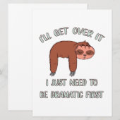 Ik ga er over. save the date (Voorkant / Achterkant)