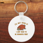 Ik ga er wel over heen. sleutelhanger (Voorkant)