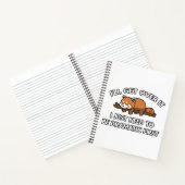 Ik ga er wel over. notitieboek (Binnen)