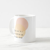 Ik ga er wel overheen. Ik moet eerst dramatisch zi Koffiemok (Voorkant links)