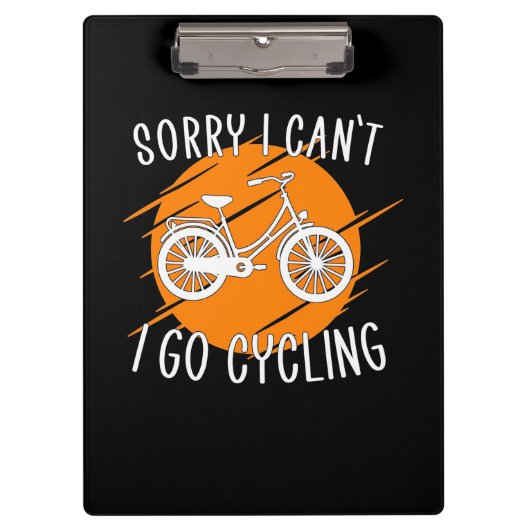 Ik ga fietsen klembord (Voorkant)