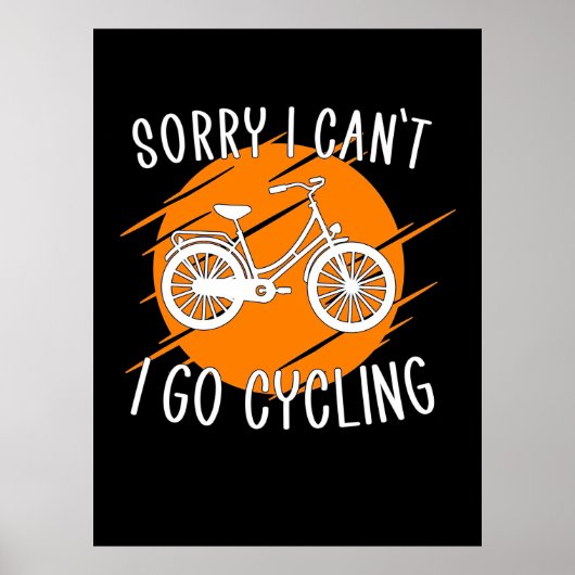 Ik ga fietsen poster (Voorkant)
