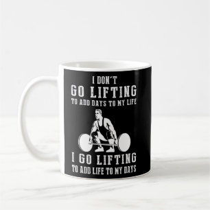 Ik ga geen dagen optillen voor mijn leven... als i koffiemok