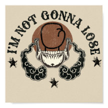 Ik ga geen Posters en Prints art design verliezen