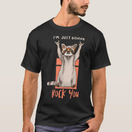 Ik ga gewoon je schimmelig Racoon Gift schenen T-shirt