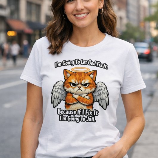 Ik Ga God Laten Oplossen T-shirt
