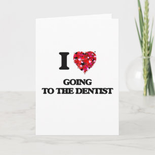 Ik ga graag naar de tandarts kaart
