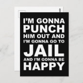 Ik ga hem uit Funny Pelosi Quote halen Briefkaart (Voorkant / Achterkant)