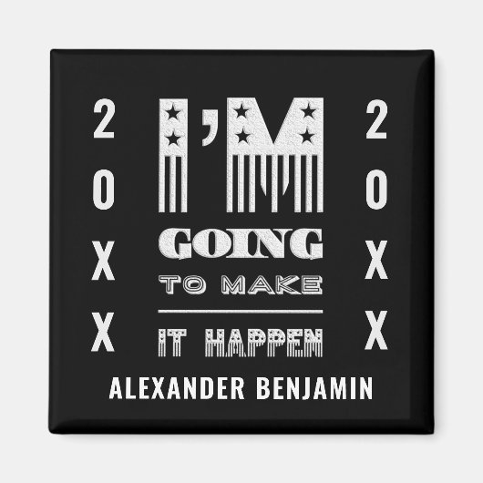 Ik ga het overweldigende citaat laten gebeuren magneet (Voorkant)