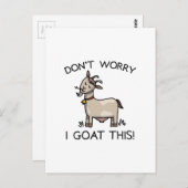 Ik ga hier naartoe briefkaart (Voorkant / Achterkant)