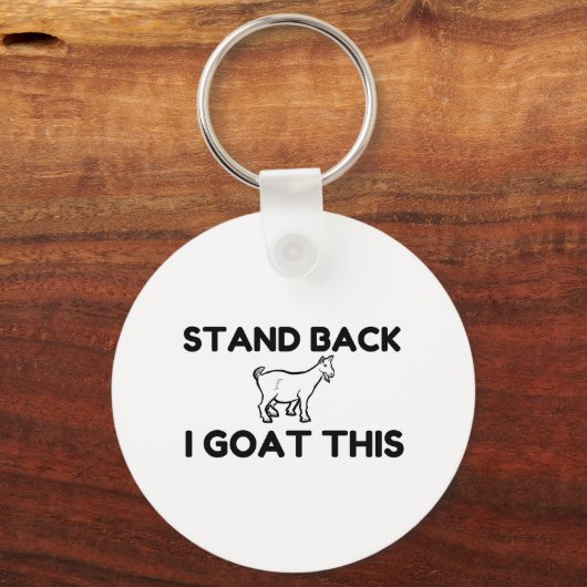 Ik ga hier naartoe sleutelhanger (Voorkant)