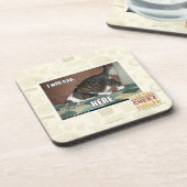 Ik ga hier slapen drankjes onderzetter (Linkerzijde)