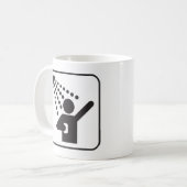 Ik ga in de schokdemper zitten koffiemok (Voorkant links)