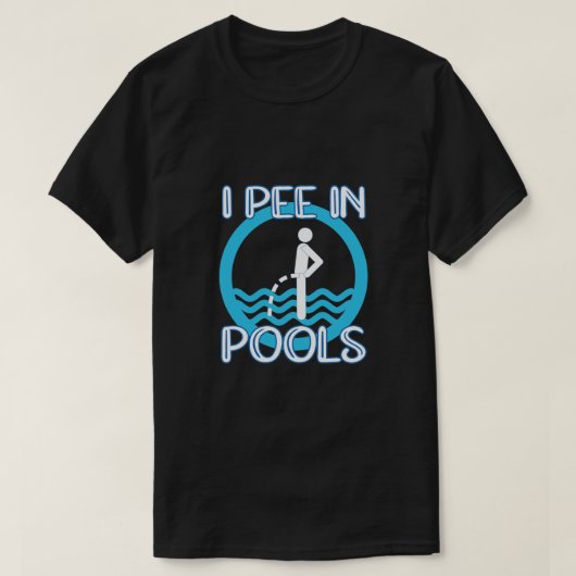 Ik ga in pools zitten met Funny Sarcastic Summer G T-shirt (Design voorkant)