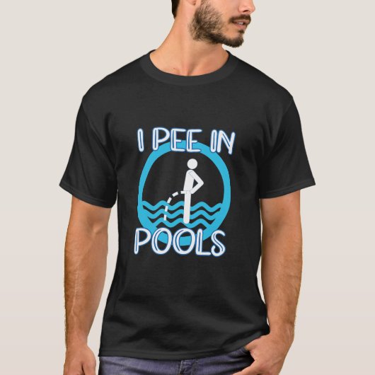 Ik ga in pools zitten met Funny Sarcastic Summer G T-shirt (Voorkant)