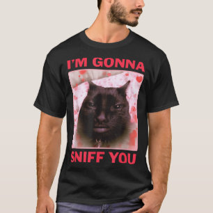 Ik ga je grappig stinkende, obsceen breinrot meme  t-shirt