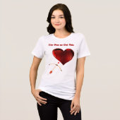 Ik ga je pakken Tri-Blend shirt (Voorkant volledig)