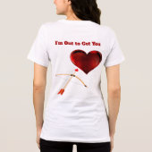 Ik ga je pakken Tri-Blend shirt (Achterkant)