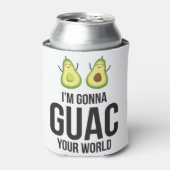 Ik ga je wereld schelen, Guacamole Avocado Blikjeskoeler (Blikje Voorkant)