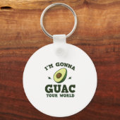 Ik ga je wereld schelen, Guacamole Avocado Sleutelhanger (Voorkant)