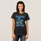 Ik ga jou grappig snuiven Alpha Wolf Meme Ontkoppe T-shirt (Voorkant volledig)