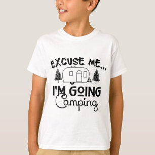 Ik ga kamperen t-shirt