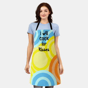Ik ga koken voor kisses Colorful Schort