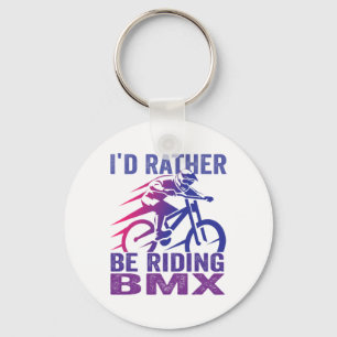Ik Ga Liever Bmx Mountainbiken Mtb Rijden Sleutelhanger