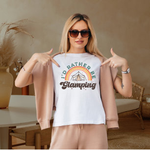 Ik ga liever kamperen  t-shirt