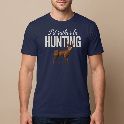 Ik ga liever op jacht t-shirt