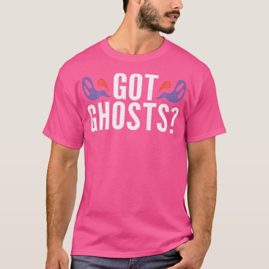 Ik Ga Liever Op Spookjacht T-shirt (Voorkant)