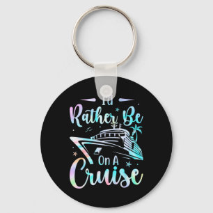 Ik Ga Liever Op Vakantie Met De Cruise Familie Sleutelhanger