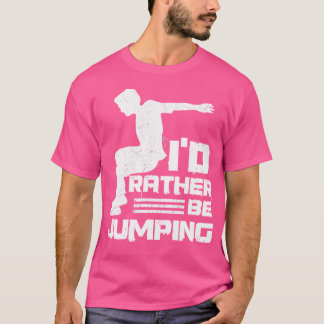 Ik Ga Liever Springen Ontwerp Voor Een Parkour Exp T-shirt