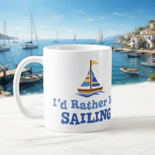 Ik Ga Liever Zeilen Koffiemok