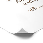 Ik ga liggen en mijn slaap zal lief zijn poster (Hoek)