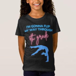 Ik ga me een weg banen door het 4e klas T-shirt