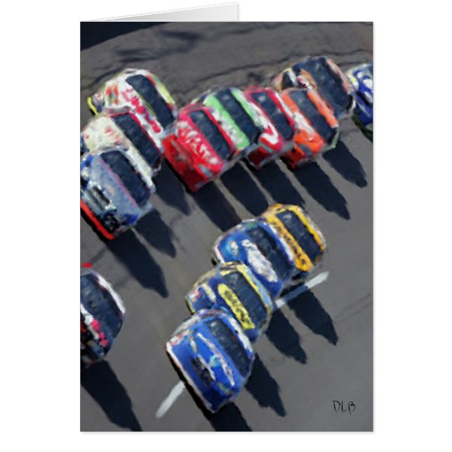 Ik ga met een racekaart (Voorkant)