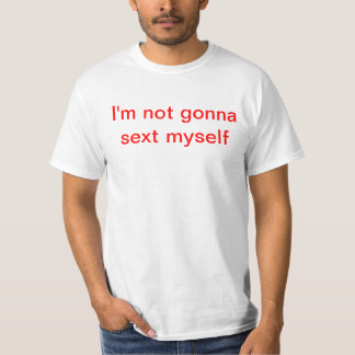 Ik ga mezelf niet opvolgen t-shirt