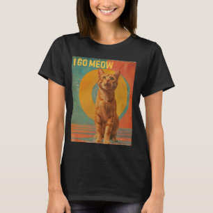Ik ga miauwen - Grappig kat zingt meme ontwerp T-shirt