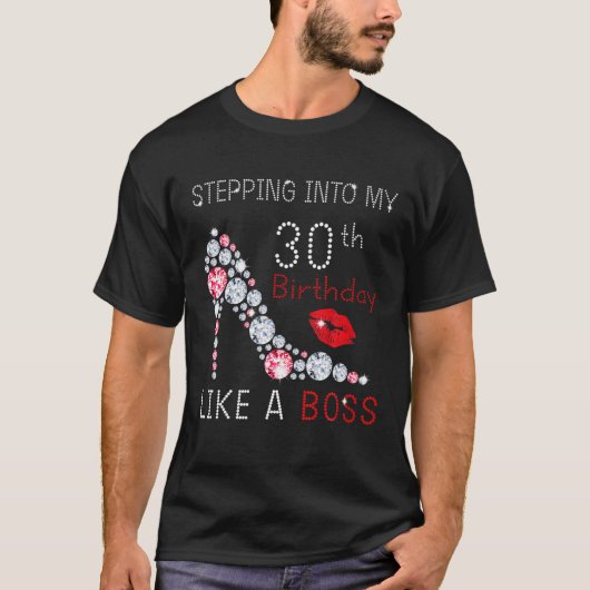 Ik ga mijn 30e verjaardag T-shirt cadeau voor vrou (Voorkant)
