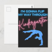 Ik ga mijn weg door Kindergarten draaien Briefkaart (Voorkant / Achterkant)