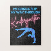 Ik ga mijn weg door Kindergarten draaien Legpuzzel (Verticaal)