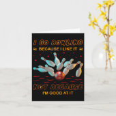 Ik ga naar Bowling omdat ik het niet leuk vind omd Kaart (Gele Bloem)