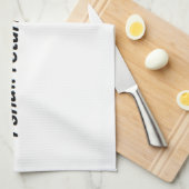 Ik ga naar buiten... om Pickleball Towel terug. Theedoek (Quarter Fold)