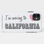 Ik ga naar Californië Case-Mate iPhone Case (Achterkant (horizontaal))