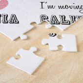 Ik ga naar Californië diagonaal Legpuzzel (Zijkant)