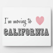 Ik ga naar Californië Fotoplaat (Voorkant)